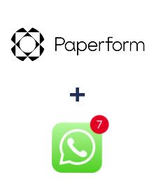 Интеграция Paperform и WHATSAPP (через сервис AceBot)