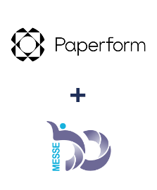 Интеграция Paperform и Messedo