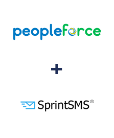 Интеграция PeopleForce и SprintSMS