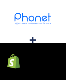 Интеграция Phonet и Shopify