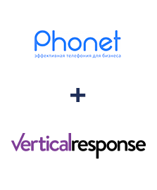 Интеграция Phonet и VerticalResponse