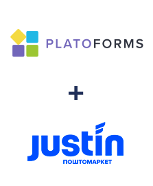 Интеграция PlatoForms и Justin