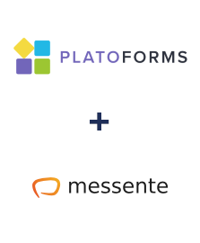 Интеграция PlatoForms и Messente