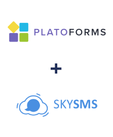 Интеграция PlatoForms и SkySMS