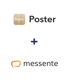 Интеграция Poster и Messente