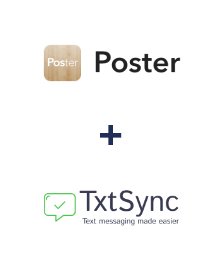 Интеграция Poster и TxtSync