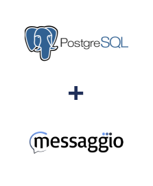 Интеграция PostgreSQL и Messaggio
