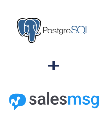 Интеграция PostgreSQL и Salesmsg