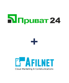 Интеграция Приват24 и Afilnet