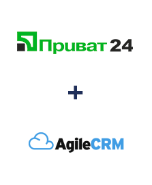 Интеграция Приват24 и Agile CRM