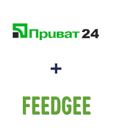 Интеграция Приват24 и Feedgee