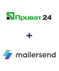 Интеграция Приват24 и MailerSend