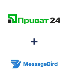 Интеграция Приват24 и MessageBird