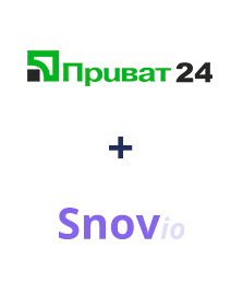 Интеграция Приват24 и Snovio