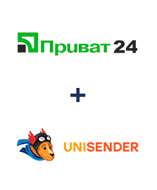 Интеграция Приват24 и Unisender