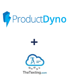 Интеграция ProductDyno и TheTexting
