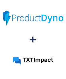 Интеграция ProductDyno и TXTImpact