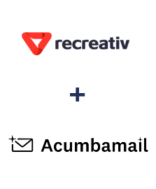 Интеграция Recreativ и Acumbamail
