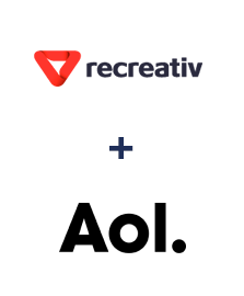 Интеграция Recreativ и AOL