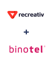 Интеграция Recreativ и Binotel