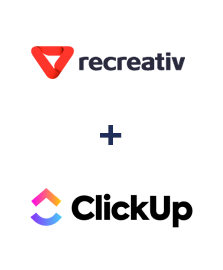 Интеграция Recreativ и ClickUp