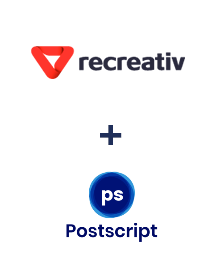 Интеграция Recreativ и Postscript