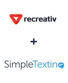 Интеграция Recreativ и SimpleTexting