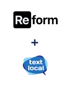 Интеграция Reform и Textlocal
