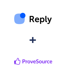 Интеграция Reply.io и ProveSource