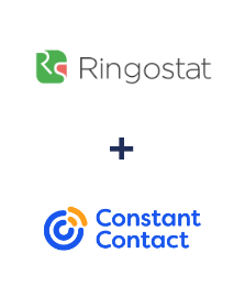 Интеграция Ringostat и Constant Contact
