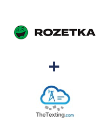 Интеграция Rozetka и TheTexting
