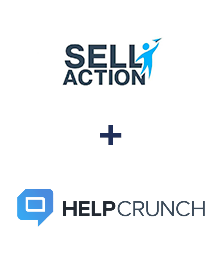 Интеграция SellAction и HelpCrunch