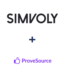 Интеграция Simvoly и ProveSource