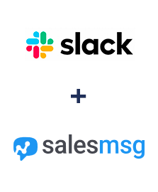 Интеграция Slack и Salesmsg