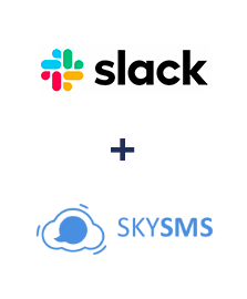 Интеграция Slack и SkySMS