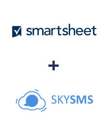 Интеграция Smartsheet и SkySMS