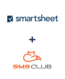 Интеграция Smartsheet и SMS Club