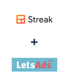 Интеграция Streak и LetsAds