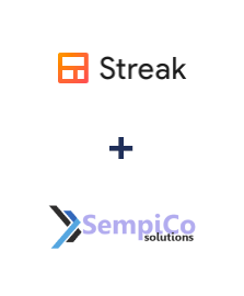 Интеграция Streak и Sempico Solutions