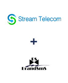 Интеграция Stream Telecom и BrandSMS 
