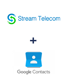 Интеграция Stream Telecom и Google Contacts