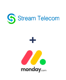Интеграция Stream Telecom и Monday.com