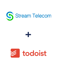 Интеграция Stream Telecom и Todoist