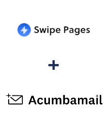 Интеграция Swipe Pages и Acumbamail