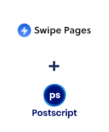 Интеграция Swipe Pages и Postscript