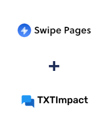 Интеграция Swipe Pages и TXTImpact