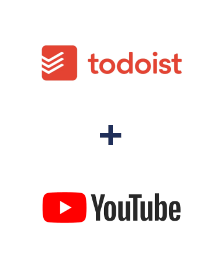 Интеграция Todoist и YouTube