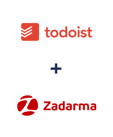 Интеграция Todoist и Zadarma