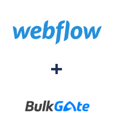 Интеграция Webflow и BulkGate