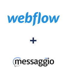 Интеграция Webflow и Messaggio